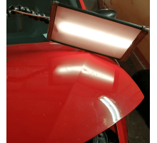 Устранение вмятин на капоте 